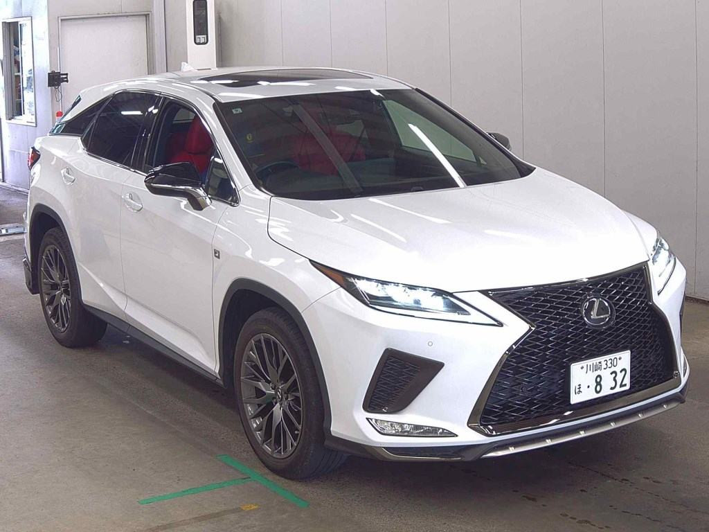 Lexus RX 2022 z aukcji japońskiej