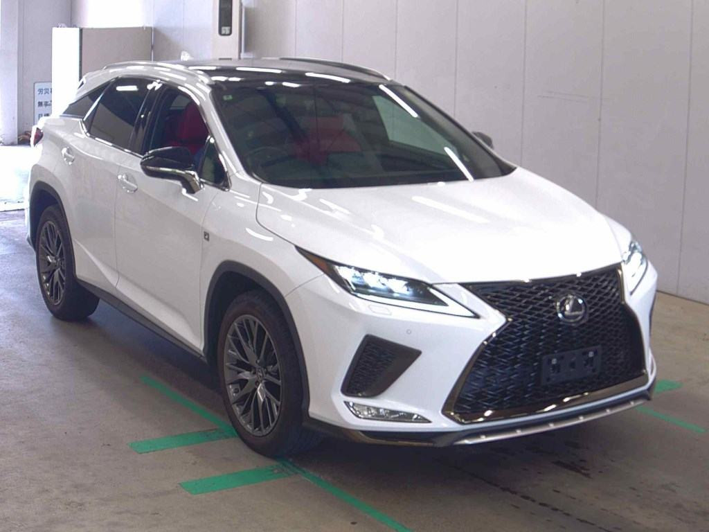 Lexus RX 2022 z aukcji japońskiej