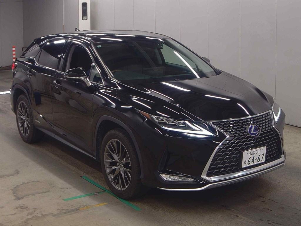Lexus RX 2021 z aukcji japońskiej