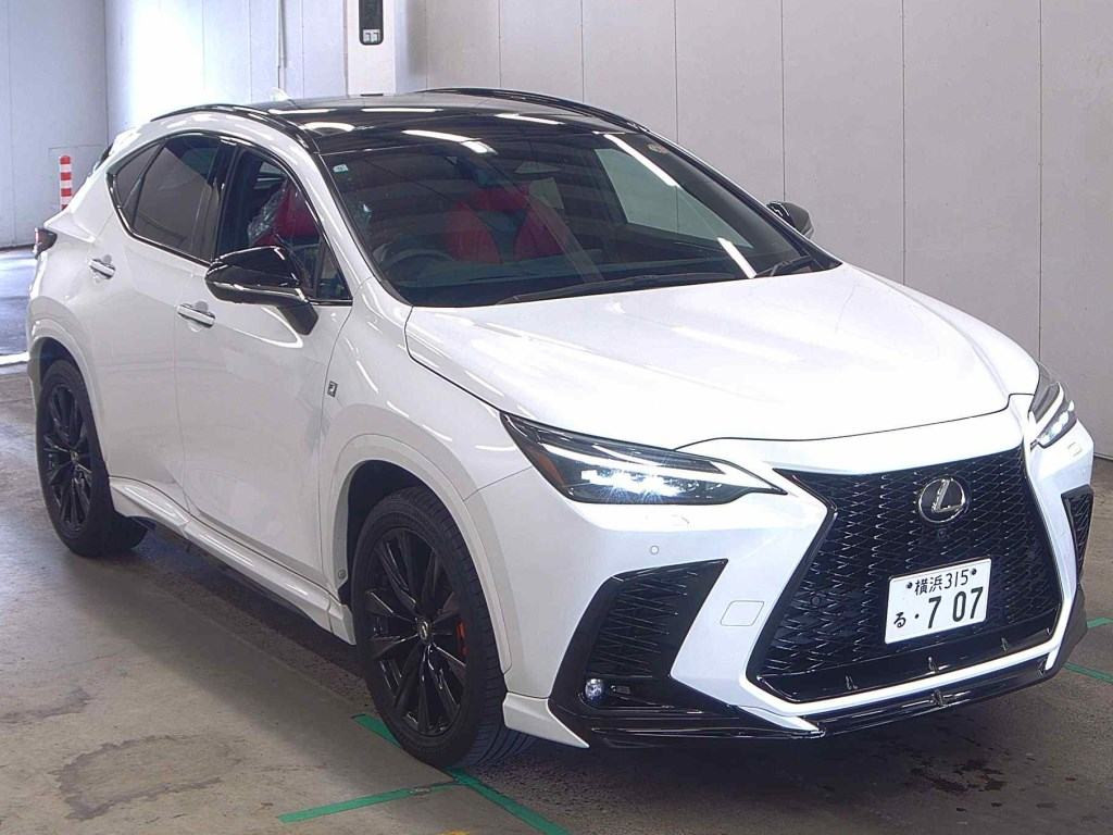 Lexus NX 2023 z aukcji japońskiej
