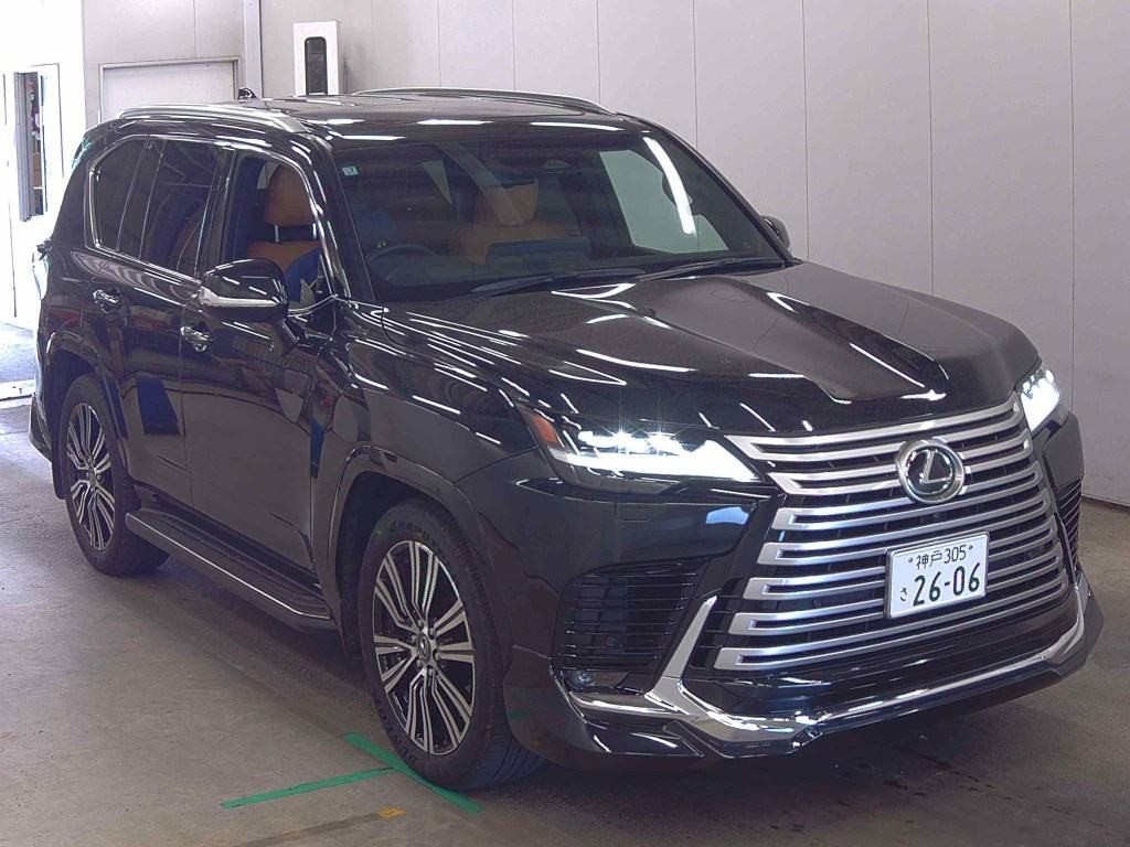 Lexus LX 2025 z aukcji japońskiej