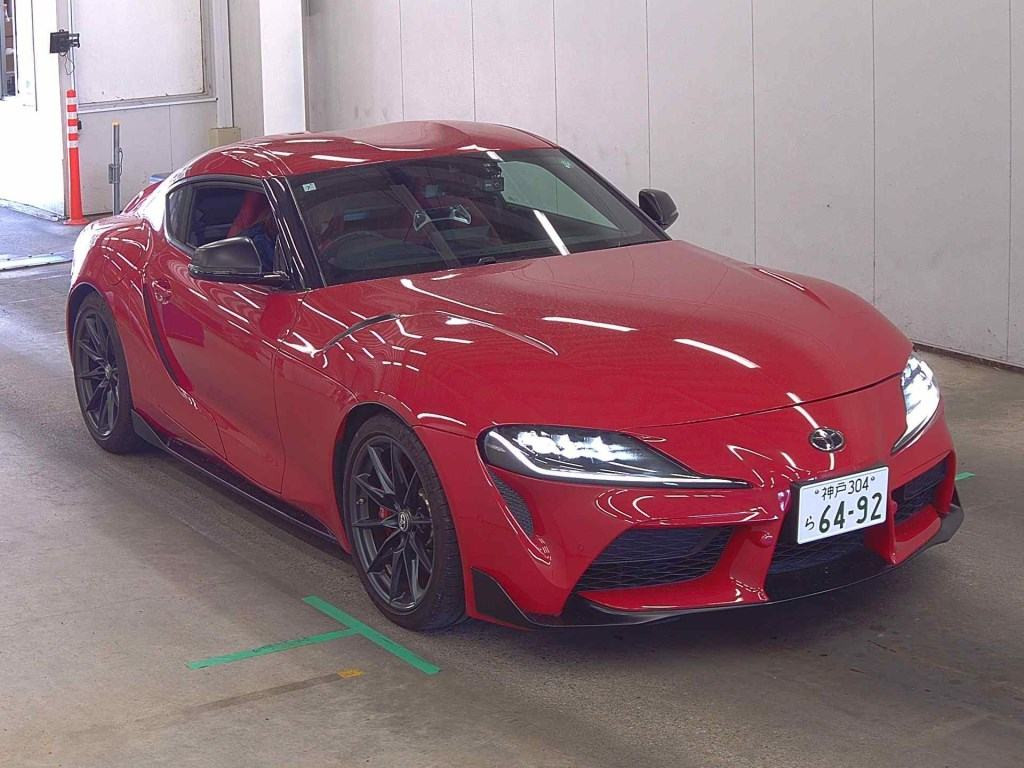 Toyota Supra 2023 z aukcji japońskiej