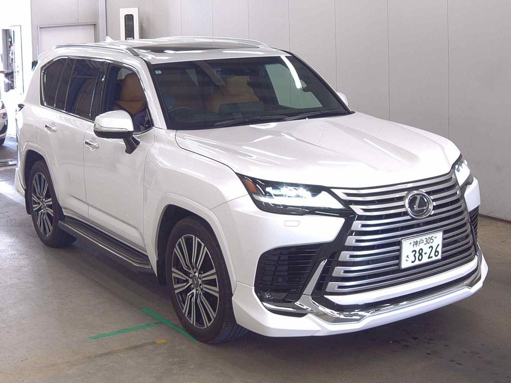Lexus LX 2024 z aukcji japońskiej