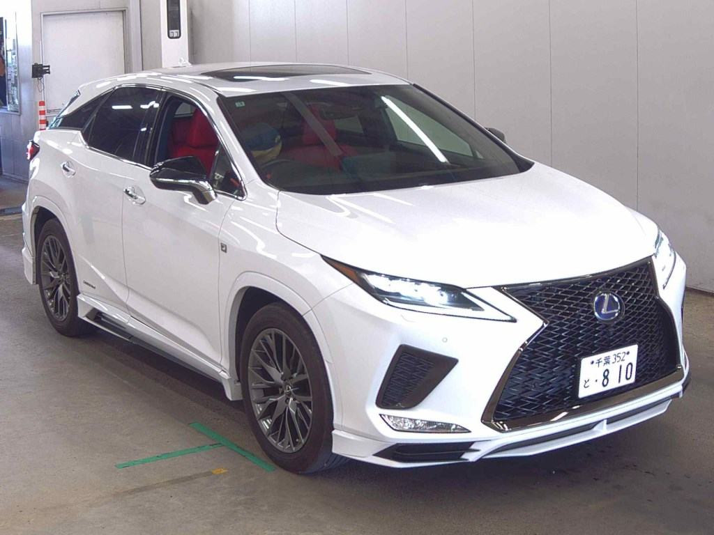 Lexus RX 2021 z aukcji japońskiej