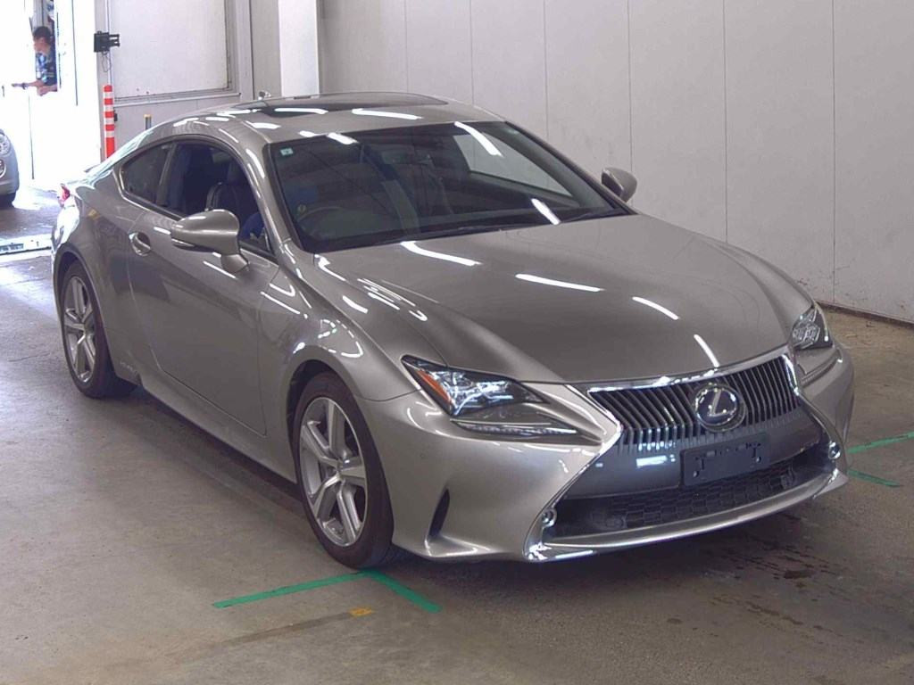 Lexus RC 2015 z aukcji japońskiej