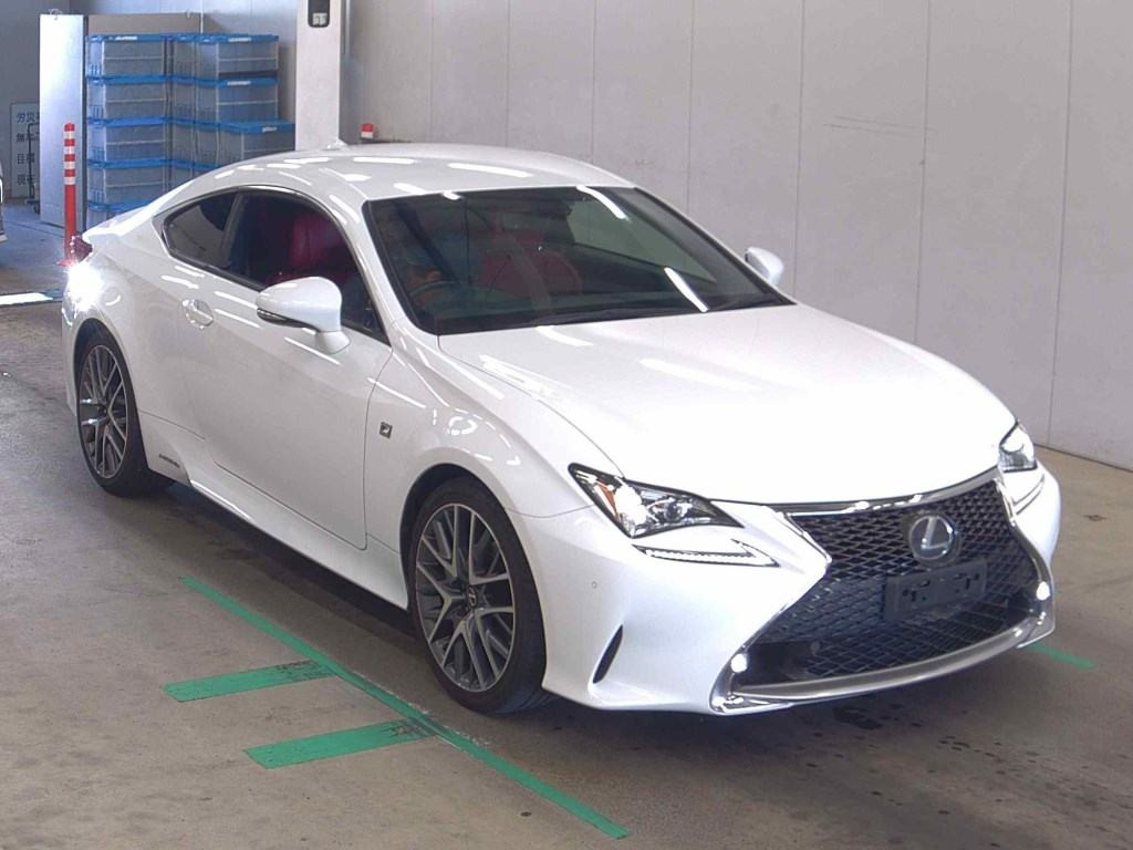 Lexus RC 2015 z aukcji japońskiej