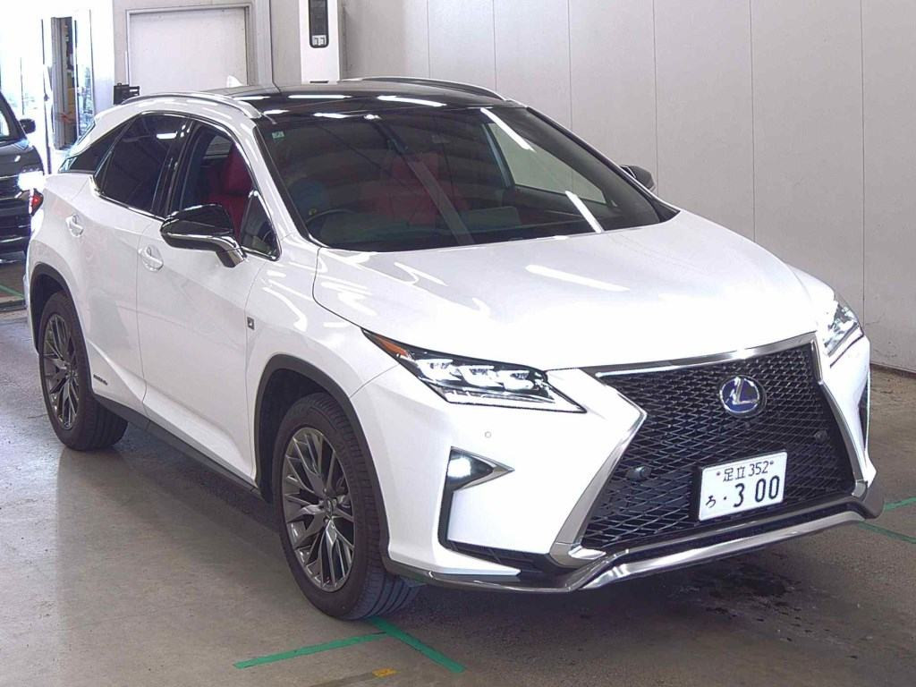 Lexus RX 2018 z aukcji japońskiej