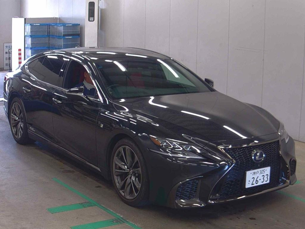 Lexus LS 2020 z aukcji japońskiej