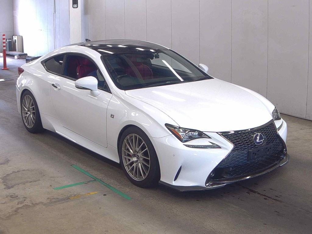 Lexus RC 2015 z aukcji japońskiej