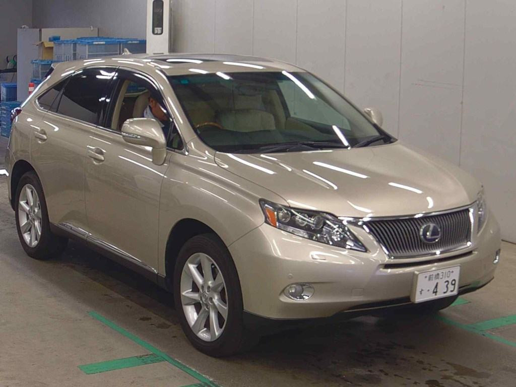 Lexus RX 2011 z aukcji japońskiej