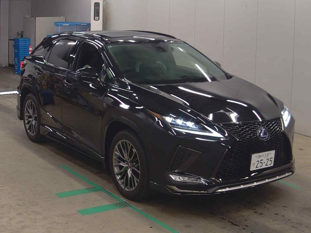 Lexus RX 2022 z aukcji japońskiej