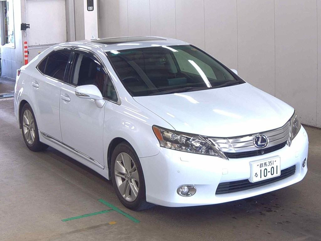Lexus HS 2009 z aukcji japońskiej