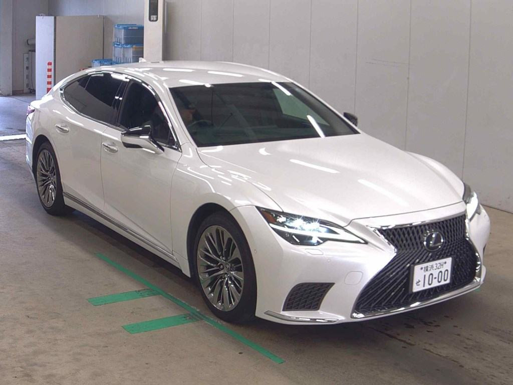 Lexus LS 2023 z aukcji japońskiej