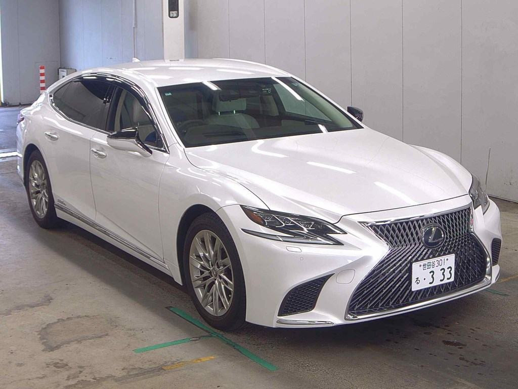 Lexus LS 2019 z aukcji japońskiej