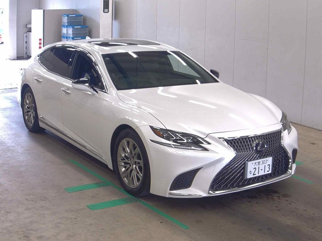Lexus LS 2018 z aukcji japońskiej