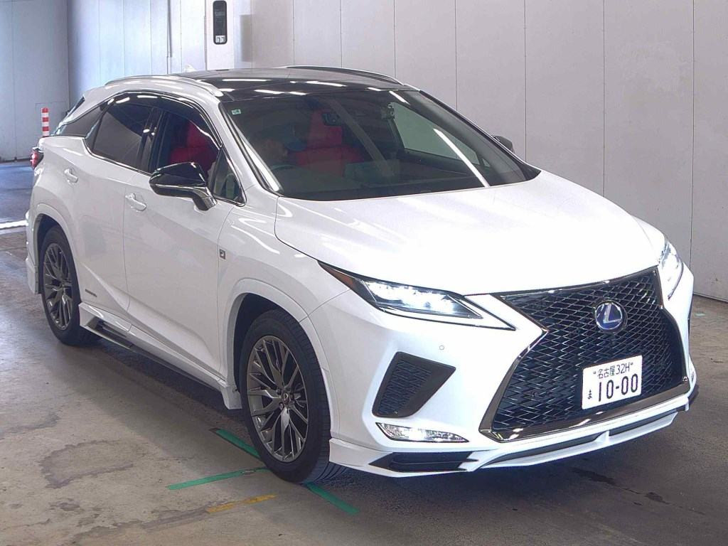 Lexus RX 2021 z aukcji japońskiej