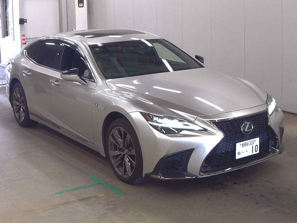 Lexus LS 2022 z aukcji japońskiej