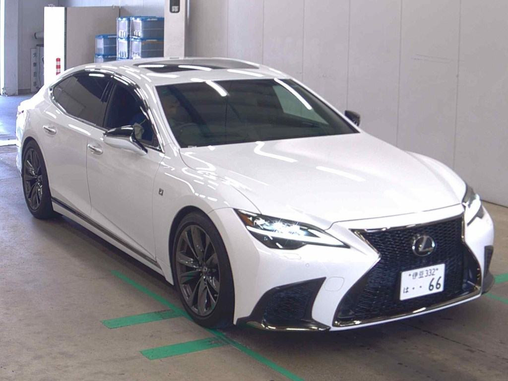 Lexus LS 2021 z aukcji japońskiej