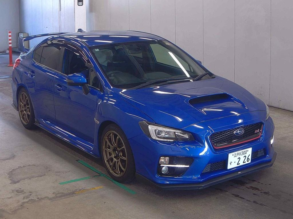 Subaru WRX STI 2016 z aukcji japońskiej