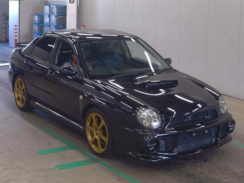 Subaru Impreza WRX 2001 z aukcji japońskiej