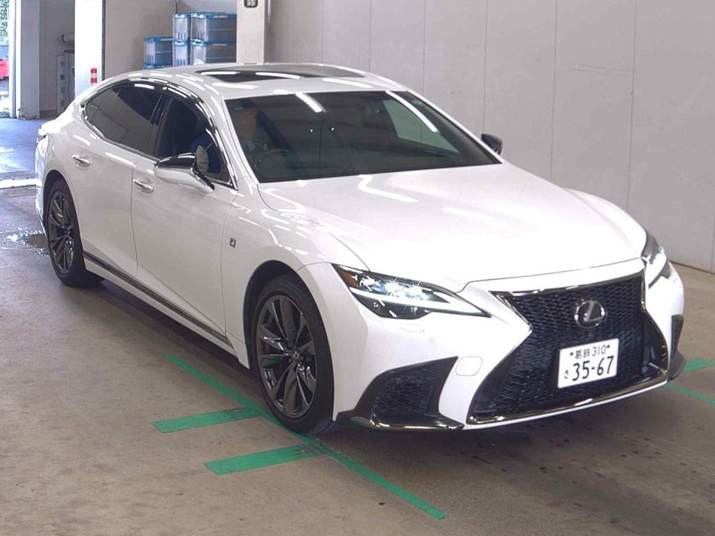Lexus LS 2021 z aukcji japońskiej
