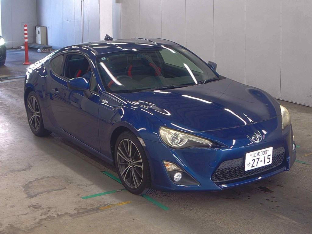 Toyota 86 2012 z aukcji japońskiej