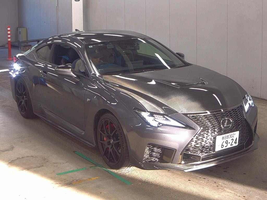 Lexus RC F 2023 z aukcji japońskiej