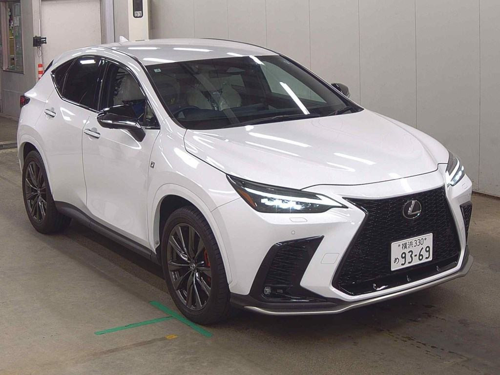 Lexus NX 2023 z aukcji japońskiej