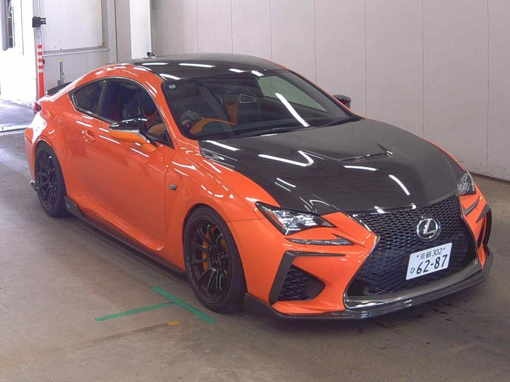Lexus RC F 2016 z aukcji japońskiej