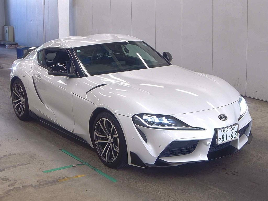 Toyota Supra 2024 z aukcji japońskiej