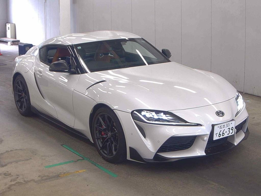 Toyota Supra 2023 z aukcji japońskiej