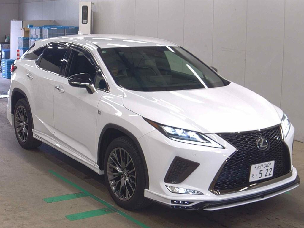 Lexus RX 2021 z aukcji japońskiej
