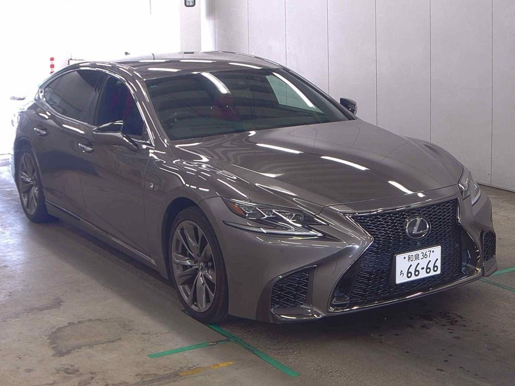 Lexus LS 2018 z aukcji japońskiej