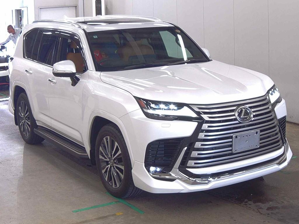 Lexus LX 2022 z aukcji japońskiej