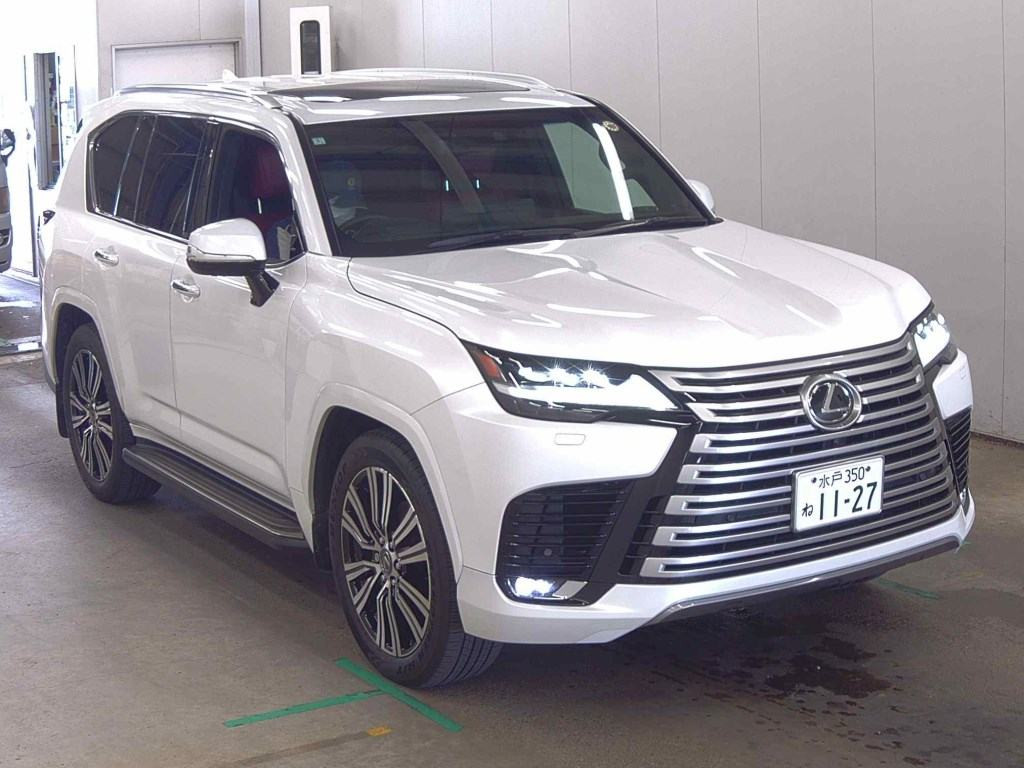 Lexus LX 2024 z aukcji japońskiej