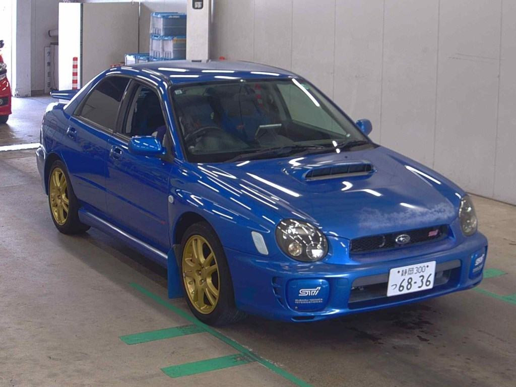 Subaru Impreza WRX 2001 z aukcji japońskiej