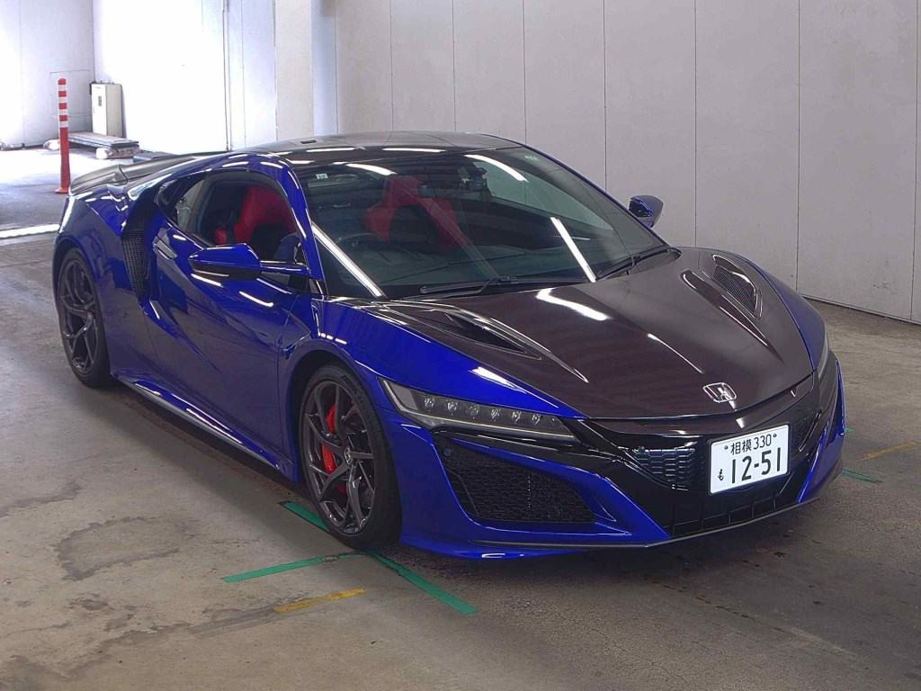 Honda NSX 2017 z aukcji japońskiej