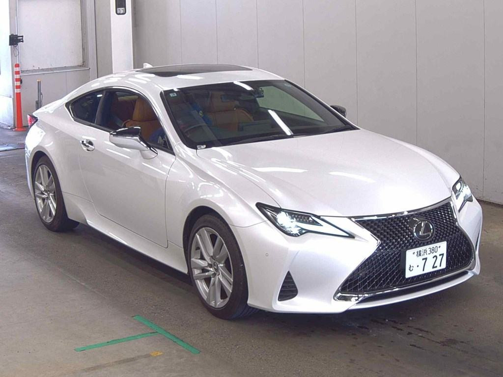 Lexus RC 2023 z aukcji japońskiej