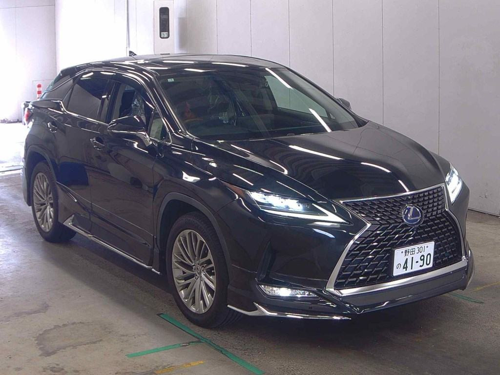 Lexus RX 2021 z aukcji japońskiej