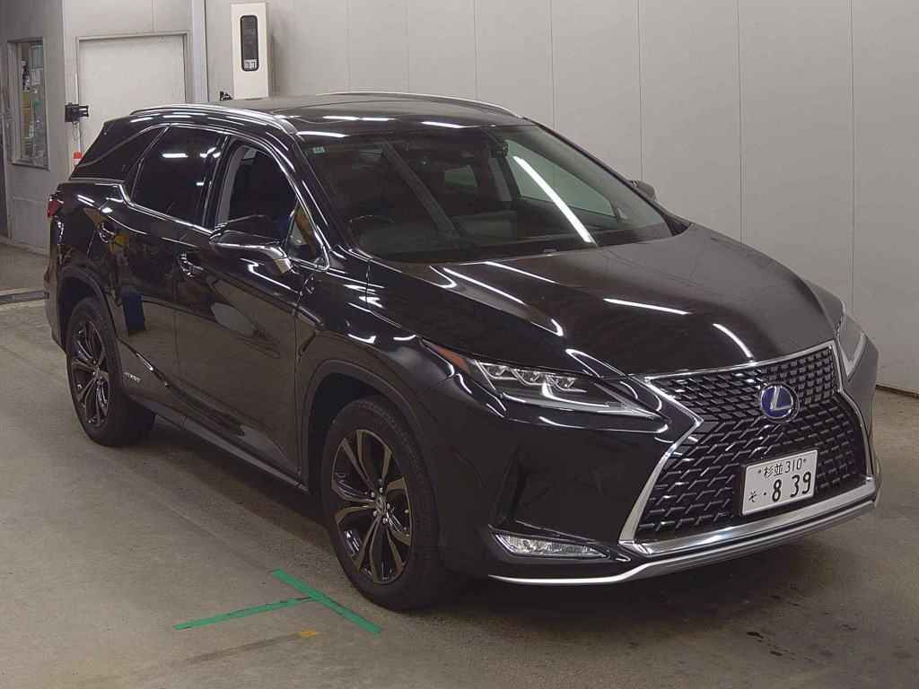 Lexus RX 2020 z aukcji japońskiej