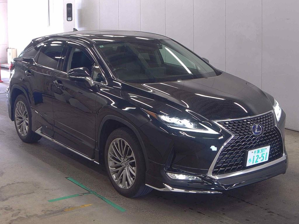 Lexus RX 2022 z aukcji japońskiej