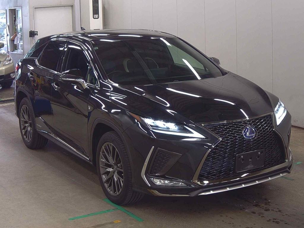 Lexus RX 2021 z aukcji japońskiej
