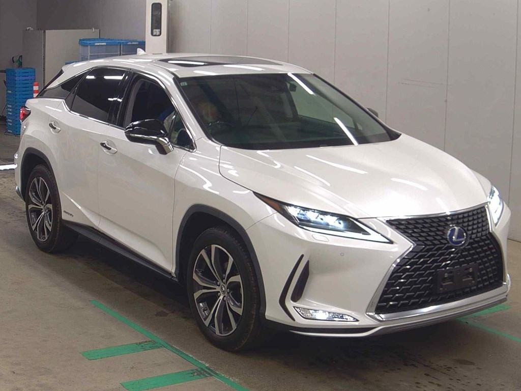 Lexus RX 2021 z aukcji japońskiej