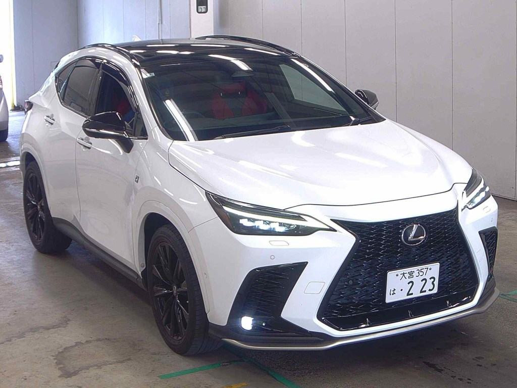 Lexus NX 2021 z aukcji japońskiej