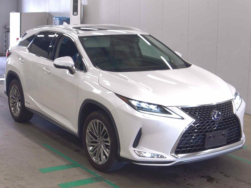 Lexus RX 2021 z aukcji japońskiej