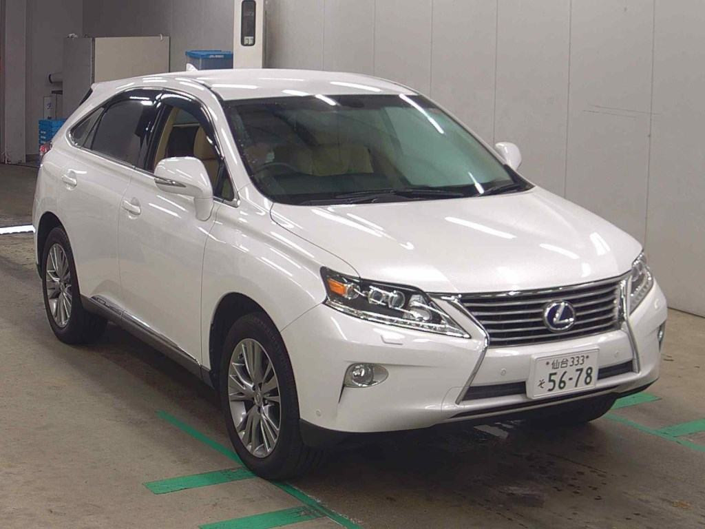 Lexus RX 2013 z aukcji japońskiej