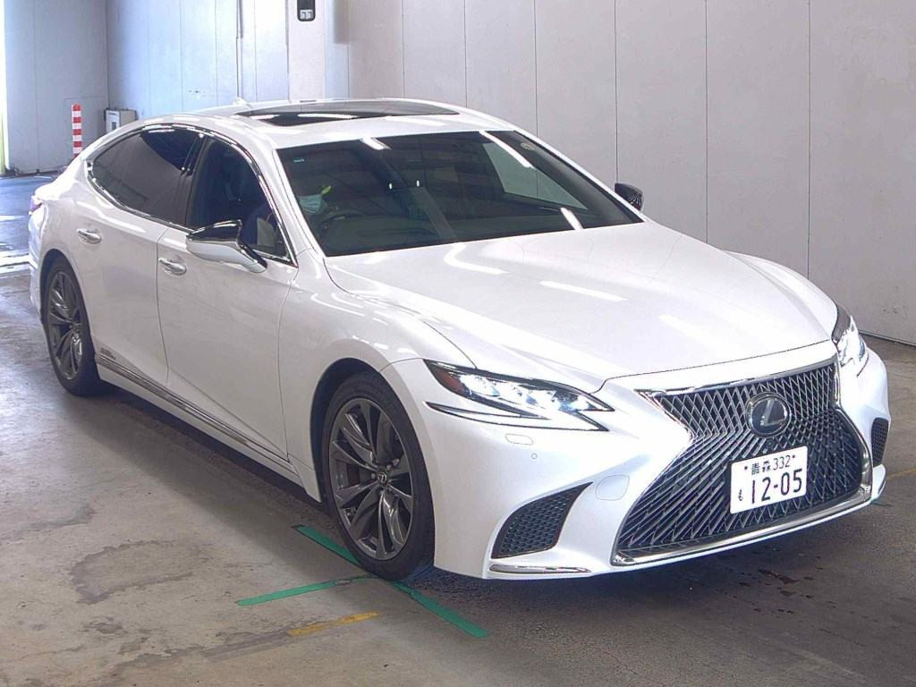 Lexus LS 2018 z aukcji japońskiej