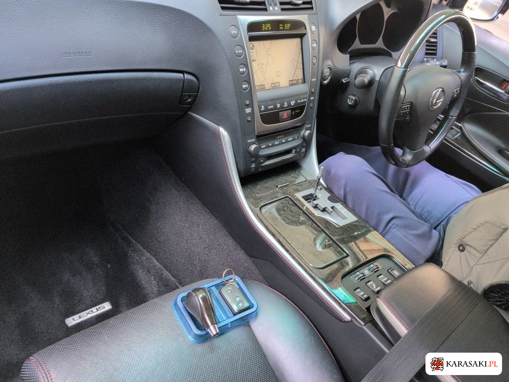 2009 Lexus GS GS450H Meteor Black Interior 5