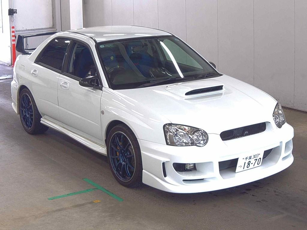 Subaru Impreza WRX 2002 z aukcji japońskiej