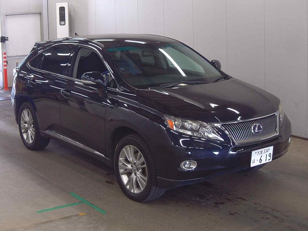 Lexus RX 2011 z aukcji japońskiej